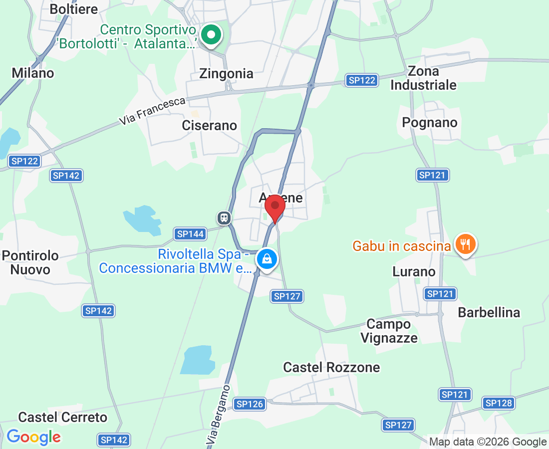 Corso Europa, 27, 24040 Arcene BG, Italy