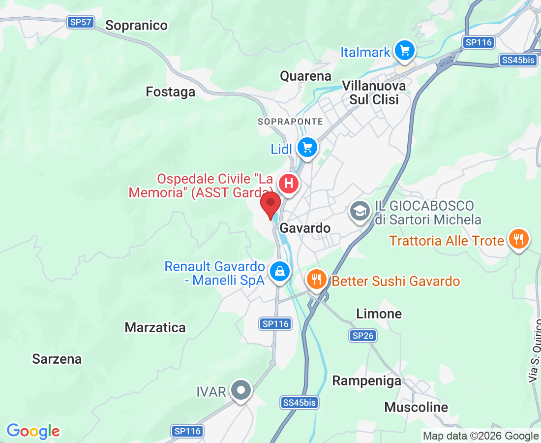 Via Capoborgo, 11, 25085 Gavardo BS, Italy