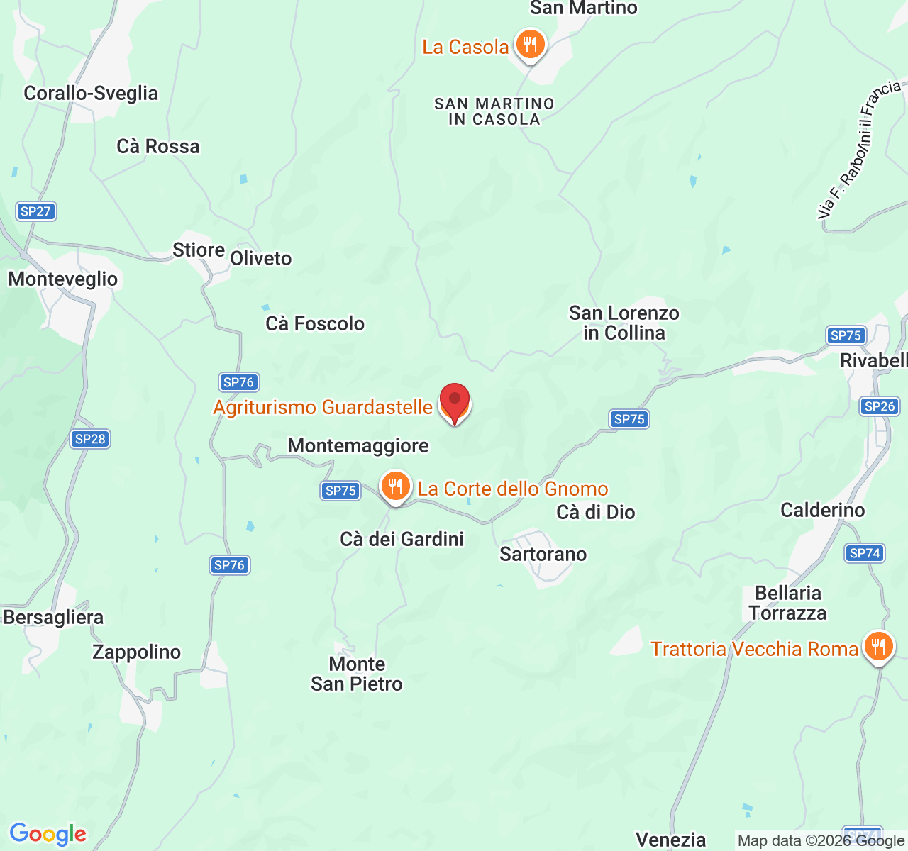 Via Pradalbino, 20 / 1, 40050 Monte San Pietro BO, Italia