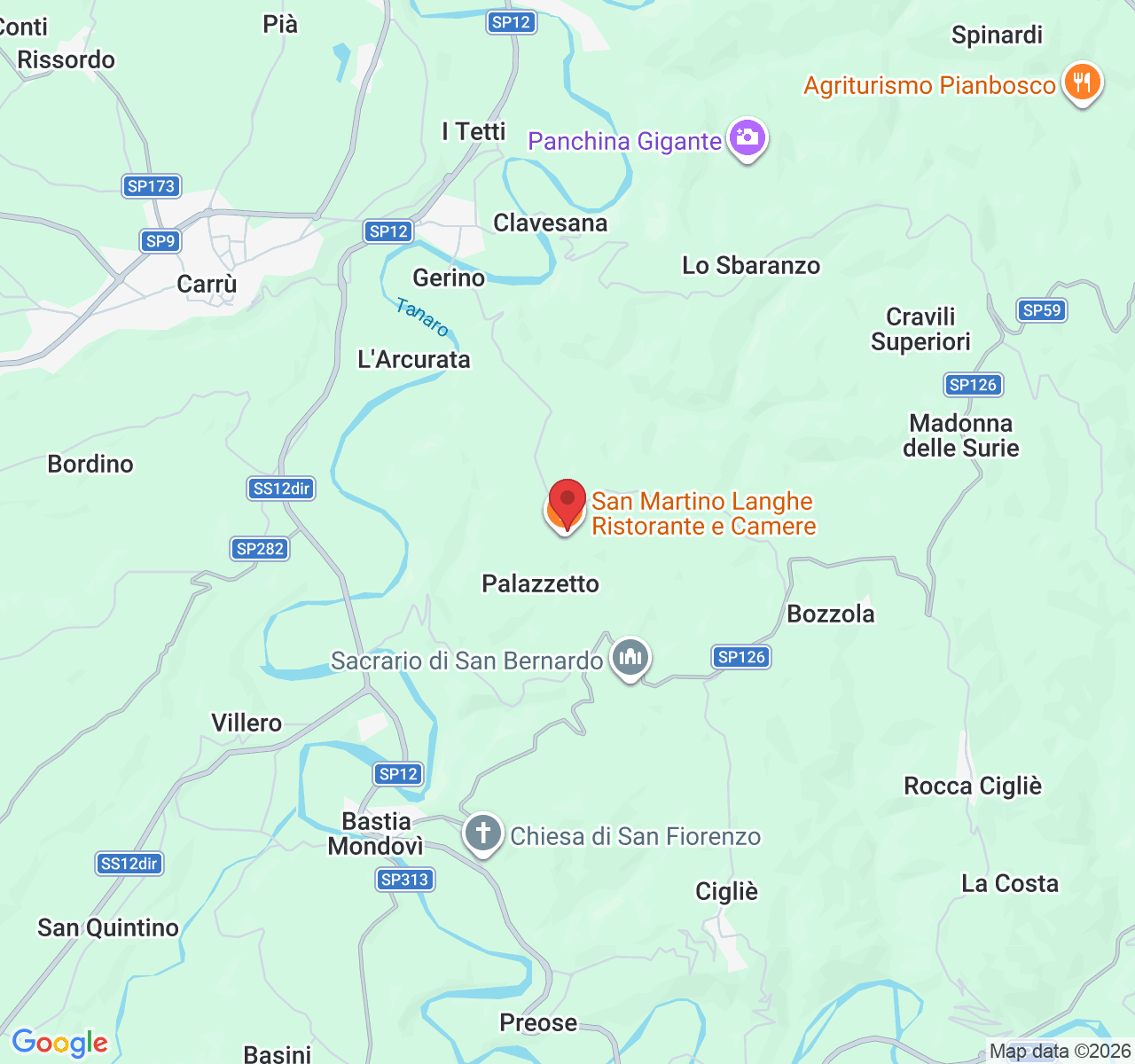 Borgata S. Martino, 5, 12060 I Ferrua CN, Italia