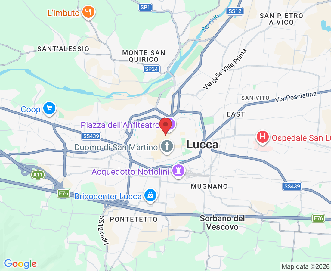 Via Antonio Mordini, 17, 55100 Lucca LU, Italia