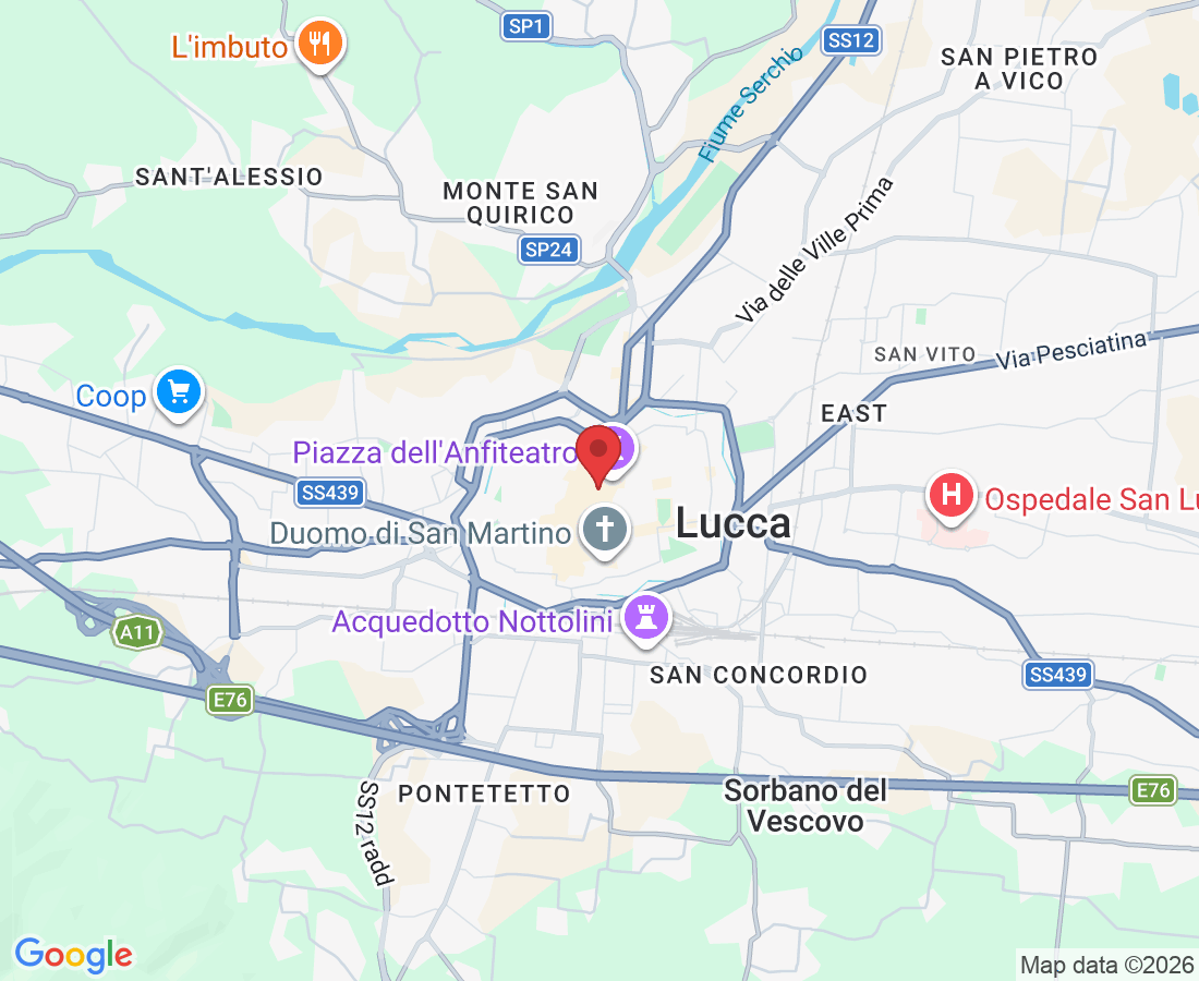 Già Via Nuova, 17, 55100 Lucca LU, Italy