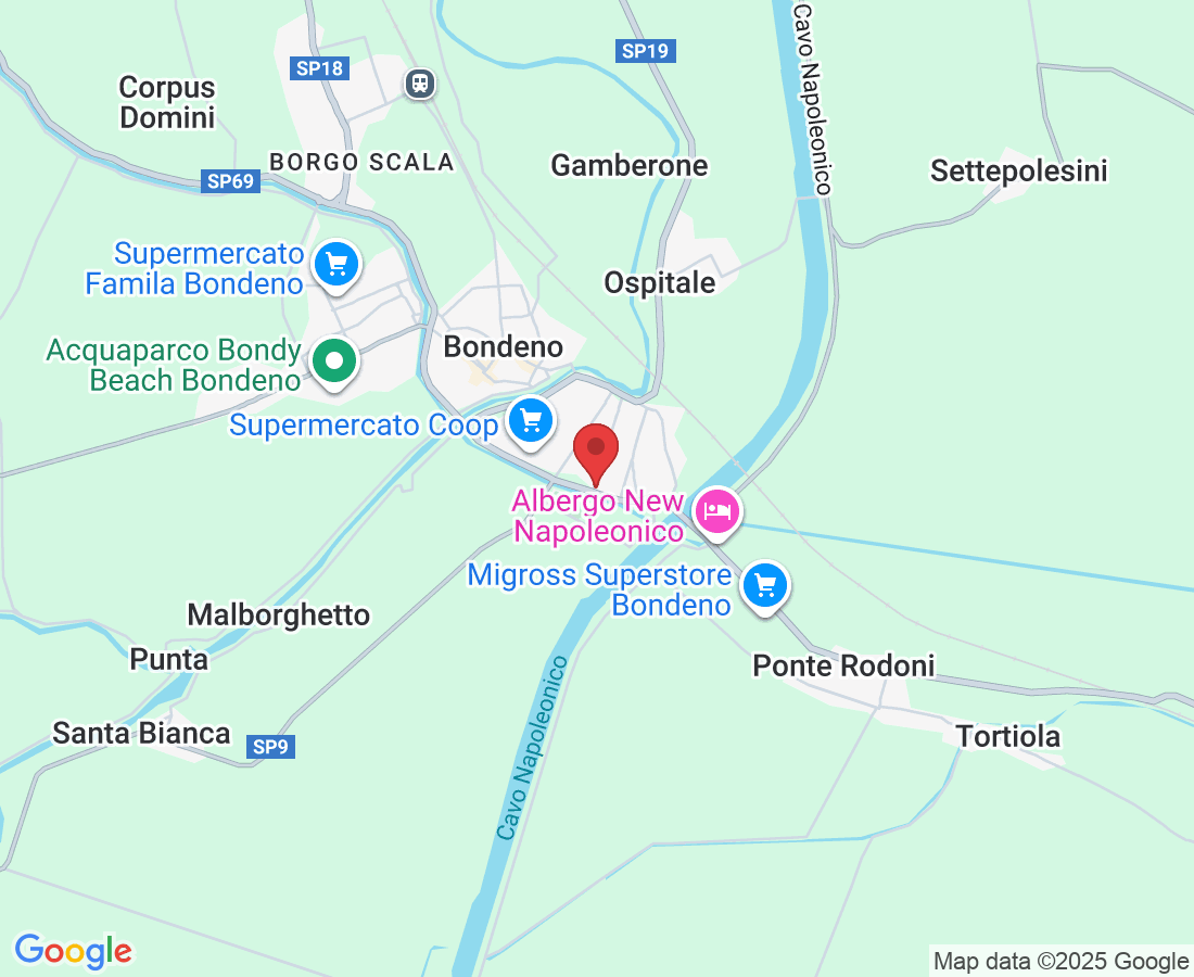 Via Virgiliana, 71, 44012 Bondeno FE, Italia