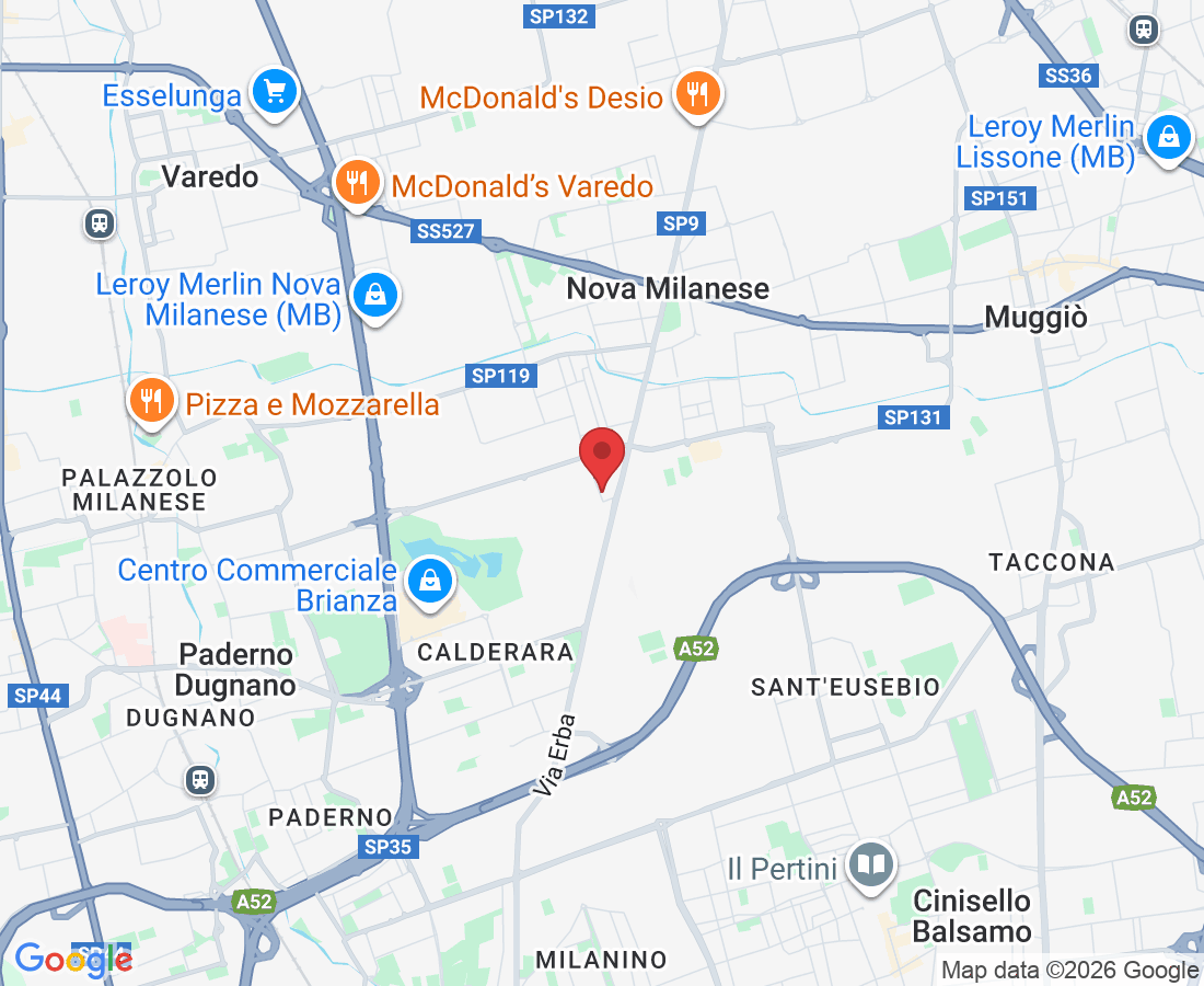 Via Galileo Galilei, 5, 20834 Nova Milanese MB, Italy