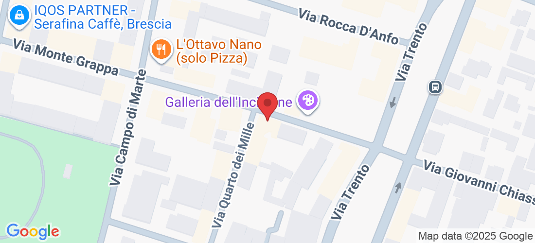 Via Bezzecca, 17, 25128 Brescia BS, Italia