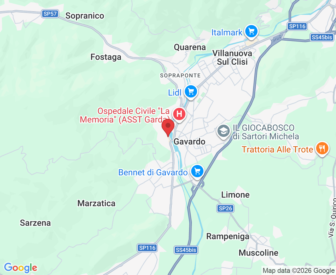 Via Capoborgo, 11, 25085 Gavardo BS, Italy