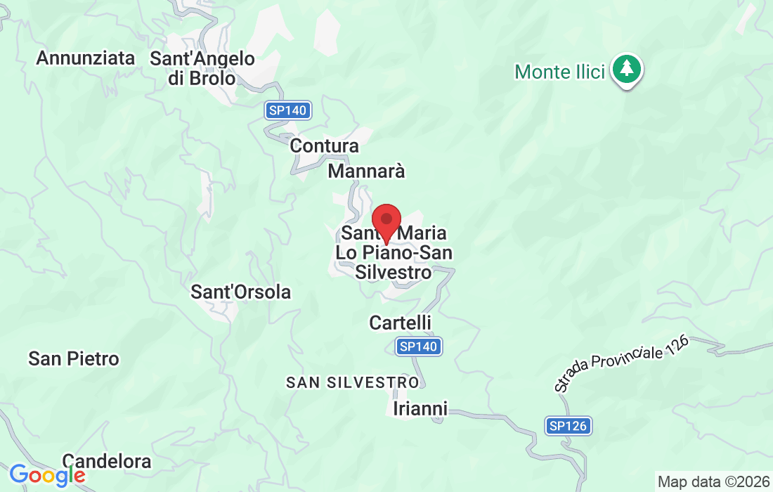 contrada san silvestro, 20, 98060 Sant'Angelo di Brolo ME, Italia