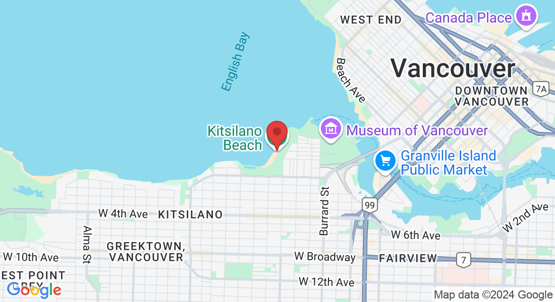 Kitsilano Beach, Vancouver, BC, Canada