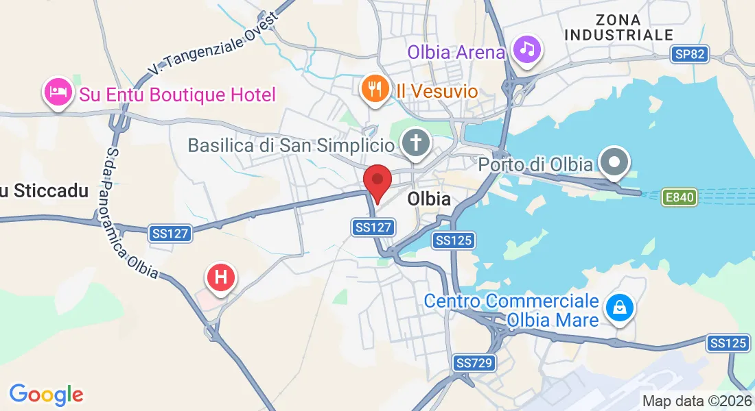 Via Puglie, Snc, 07026 Olbia OT, Italy