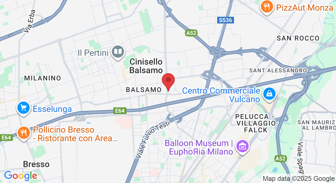 Via Abramo Lincoln, 129, 20092 Cinisello Balsamo MI, Italia