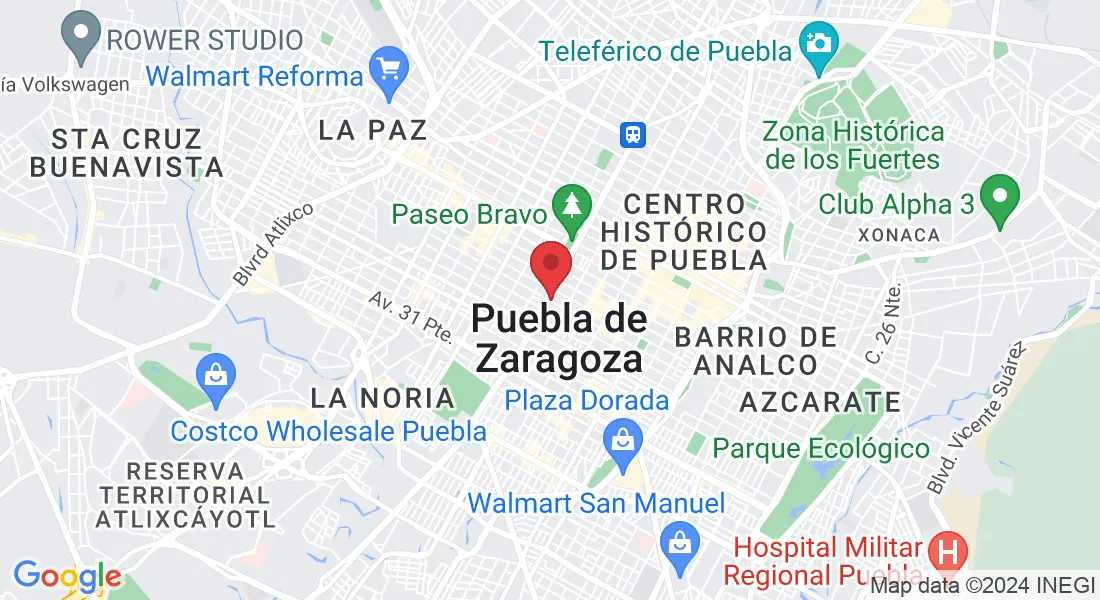 Av 17 Pte 916, 72000 Heroica Puebla de Zaragoza, Pue., México