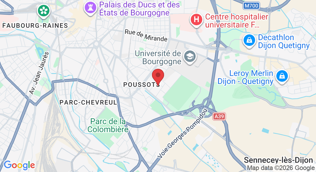 résidence version zen, 6 Rue Louis Braille, 21000 Dijon, France