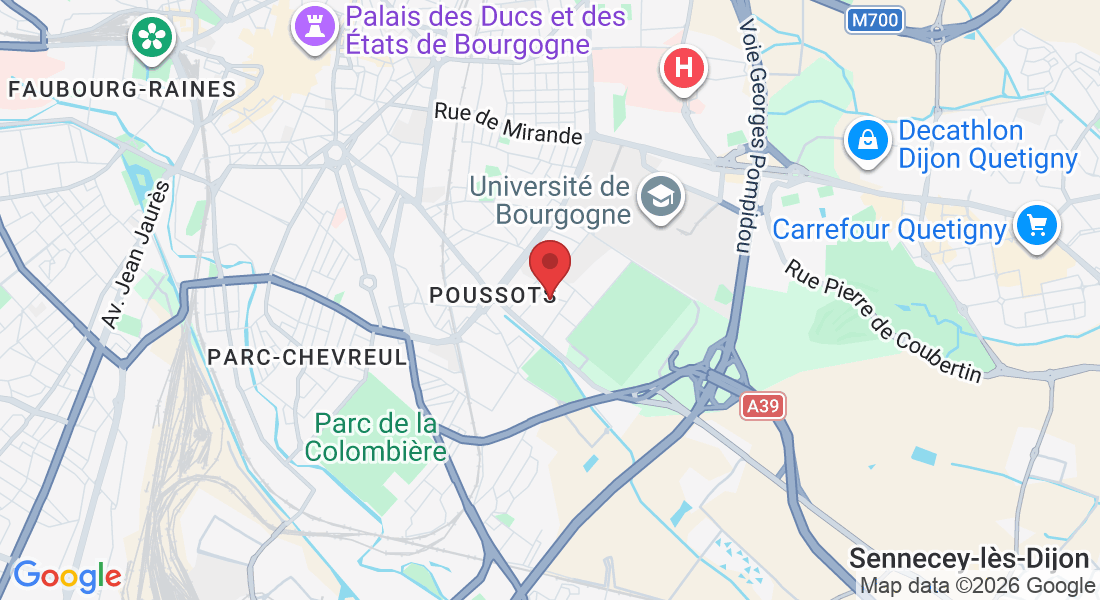 résidence version zen, 6 Rue Louis Braille, 21000 Dijon, France