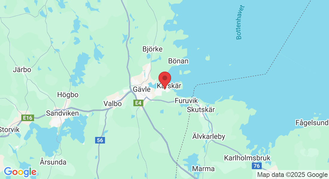 Södra Nyvallsvägen 2, 804 25 Gävle, Sverige
