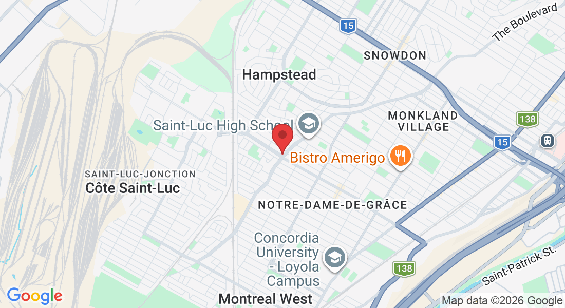 5501 Boul. Cavendish, Côte Saint-Luc, QC H4V 2Y6, Canada