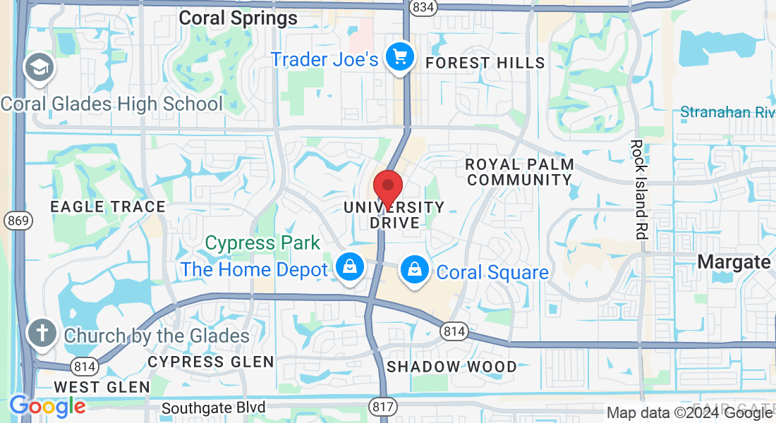 1515 N University Dr, Coral Springs, FL 33071, USA