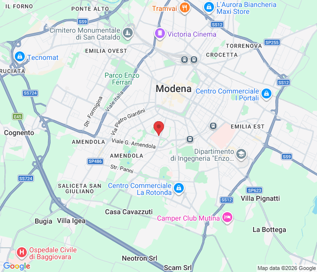 Via Panfilo Sassi, 20, 41124 Modena MO, Italia