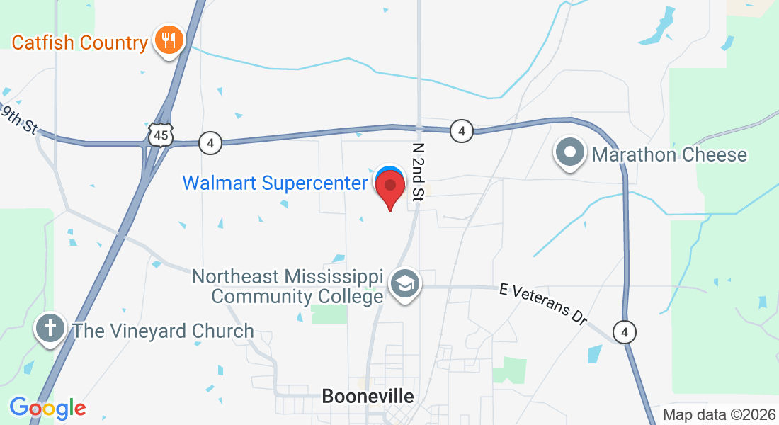 200 Walmart Cir, Booneville, MS 38829, USA