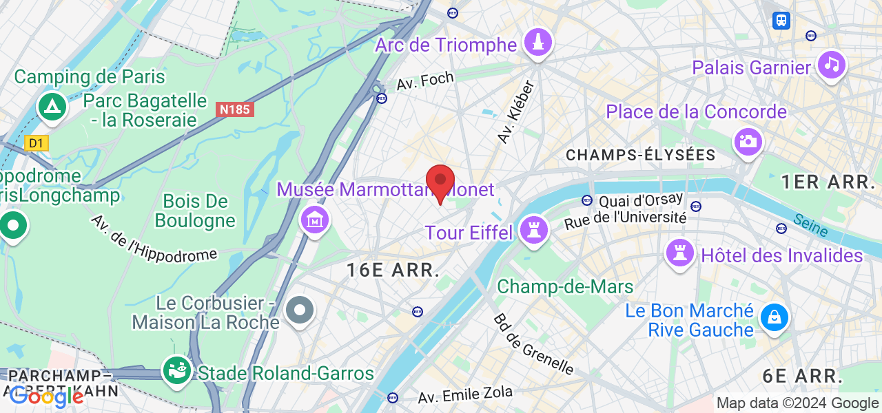 22bis Rue Pétrarque, 75016 Paris, France