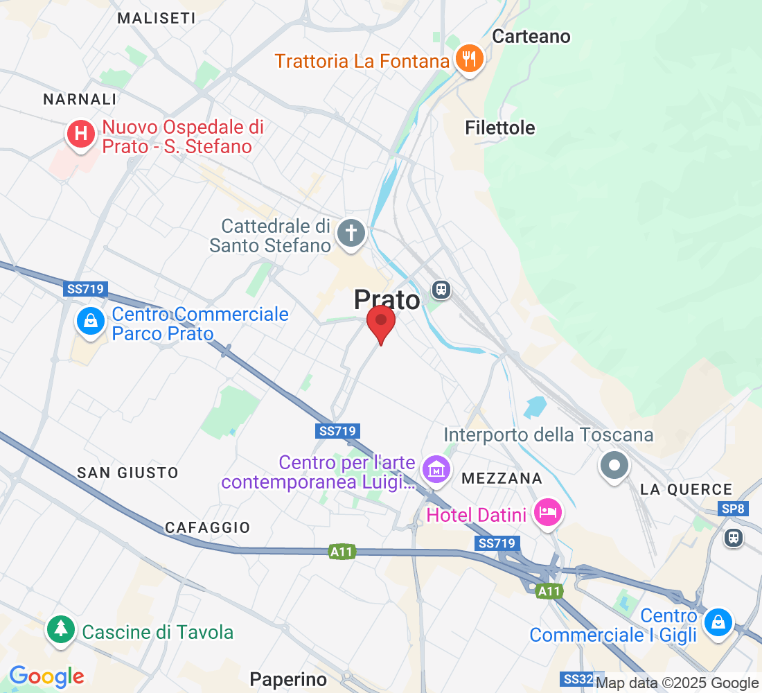 Via Giuseppe Valentini, 13, 59100 Prato PO, Italia