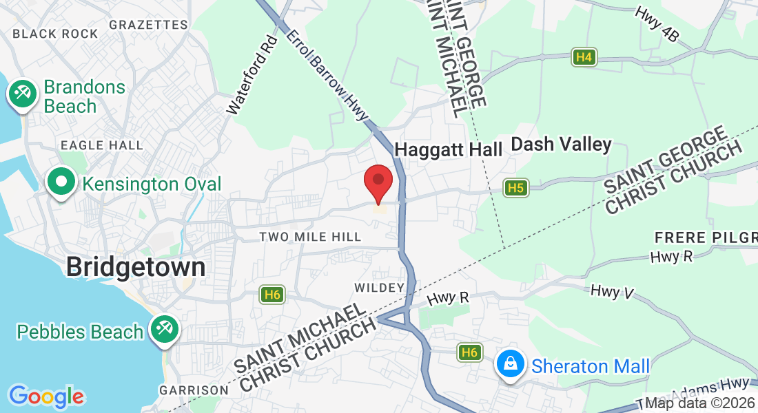 Two Mile Hill St.Michael, Government Hl, Bridgetown, Saint Michael BB11093Barbados