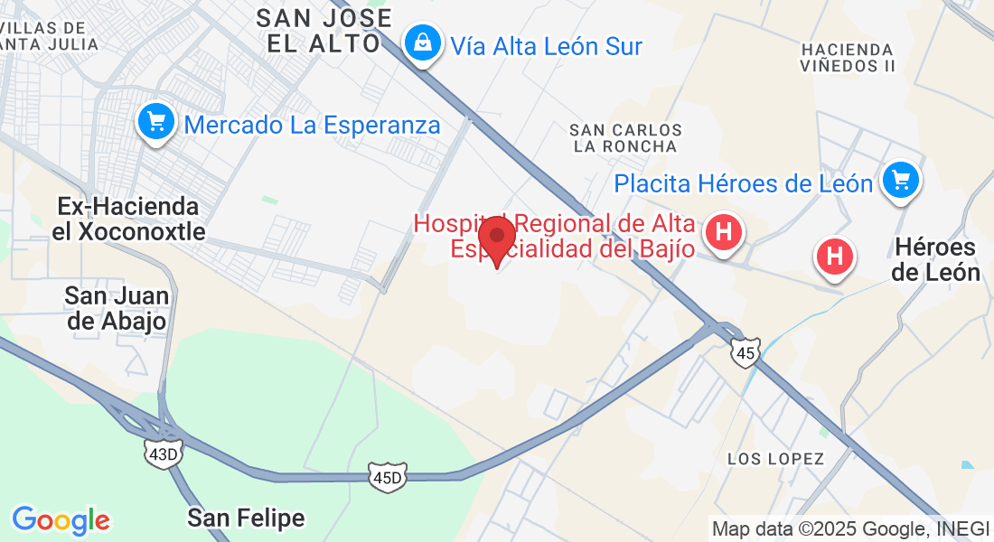 Blvd. El Mayorazgo 623, Autopista Poniente, 37547 León de los Aldama, Gto., México