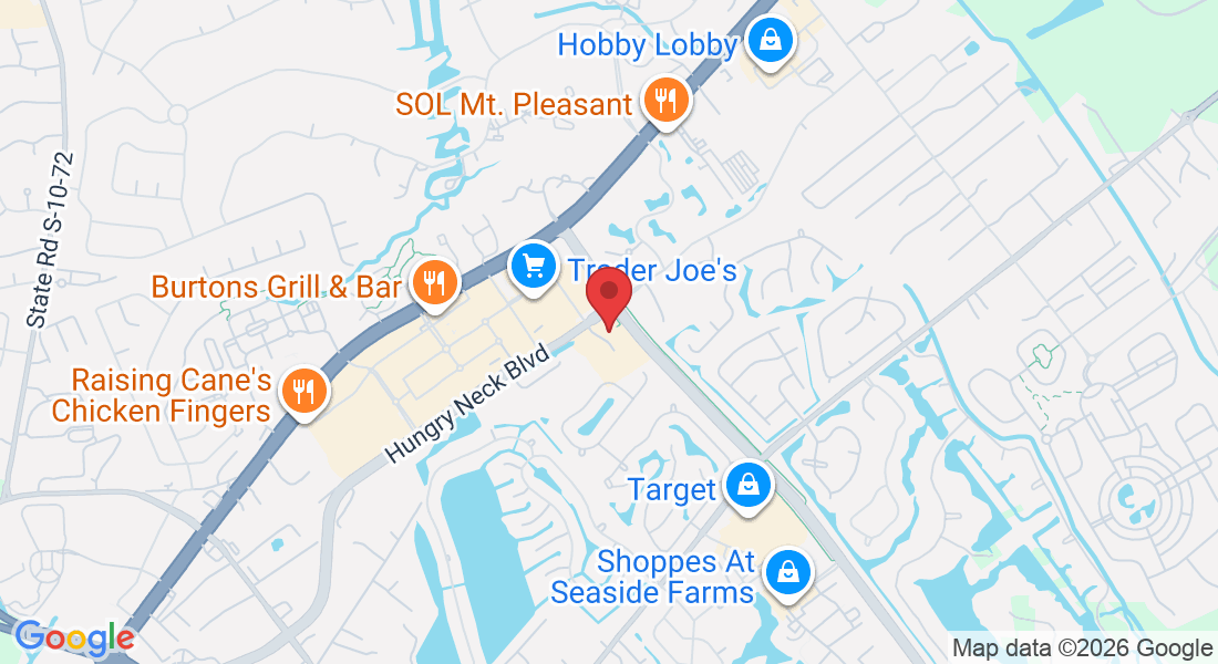 1150 Hungry Neck Blvd suite d, Mt Pleasant, SC 29464, USA