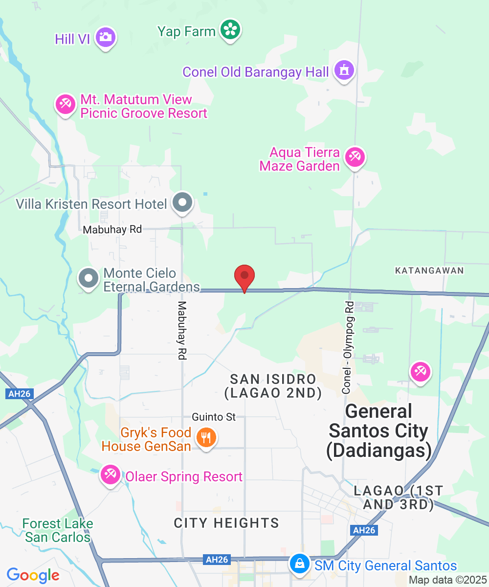 558C+2GH, General Santos City Circumferential Rd, General Santos City (Dadiangas), South Cotabato, Philippines