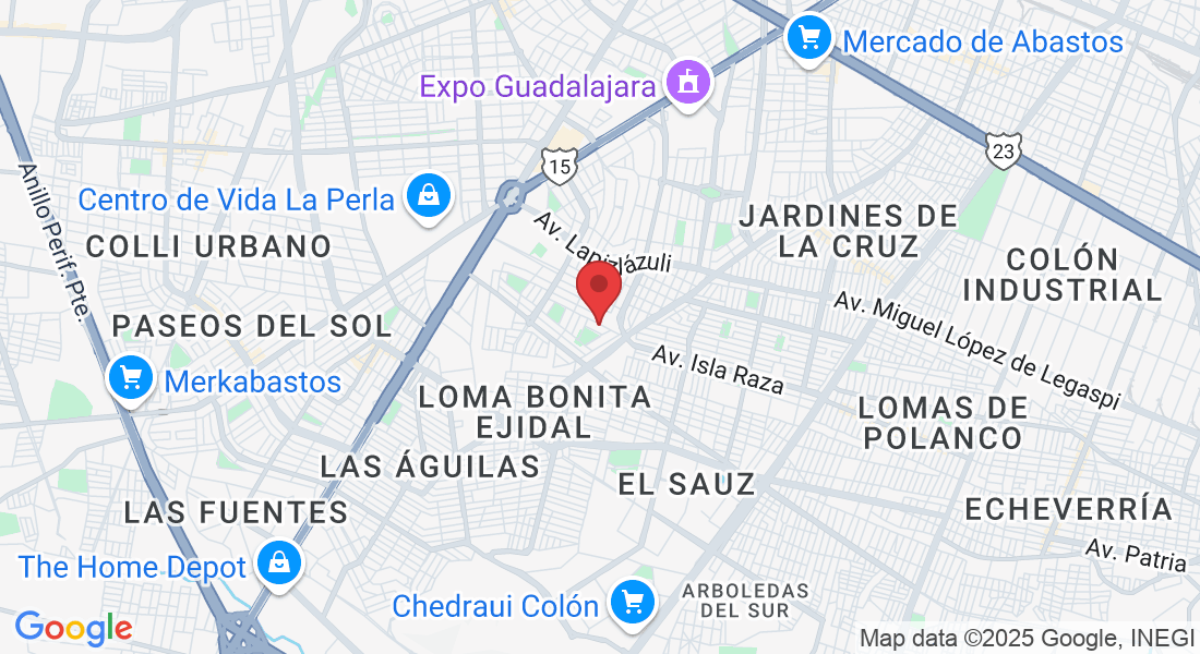 Arenque 2741, Loma Bonita, 45088 Zapopan, Jal., Mexico