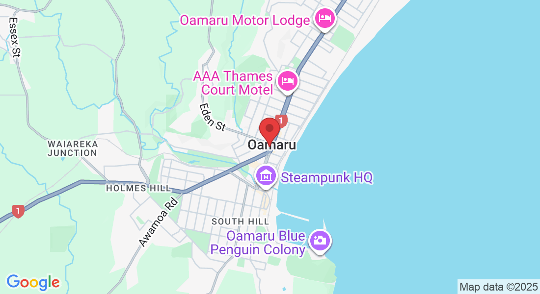 124 Thames Street, Oamaru 9400, New Zealand