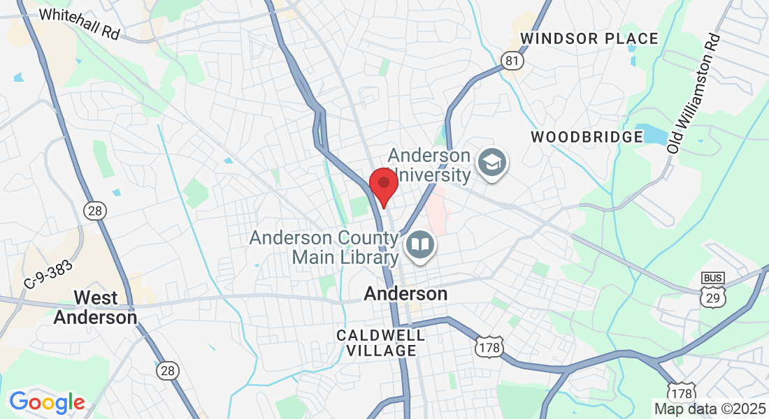 1005 N Main St, Anderson, SC 29621, USA