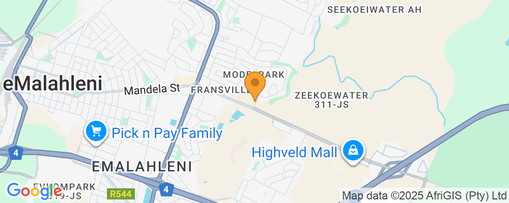 River Crescent Centre, Mandela St, Modelpark, eMalahleni, 1035, South Africa