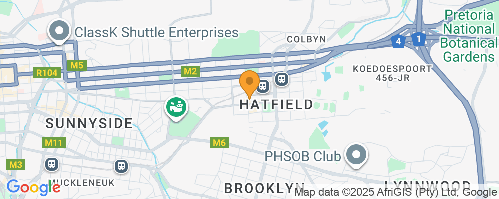 1122 Burnett St, Hatfield, Pretoria, 0028, South Africa