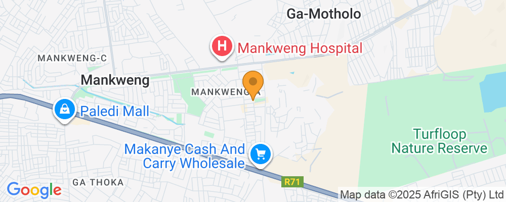 Mankweng-A, Mankweng, 0727, South Africa