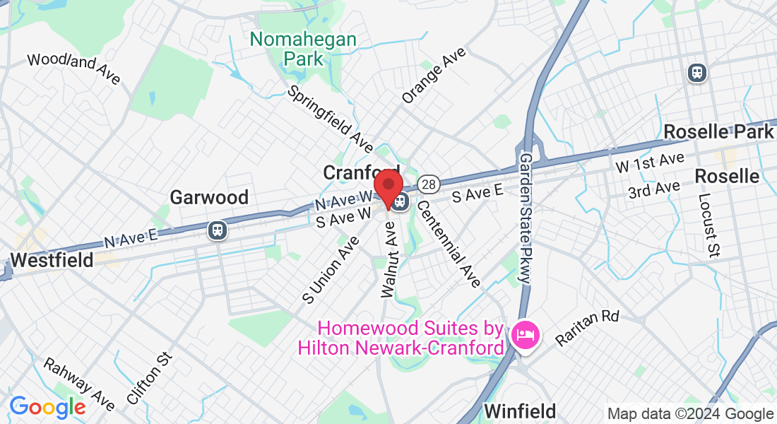 100 S Ave E, Cranford, NJ 07016, USA