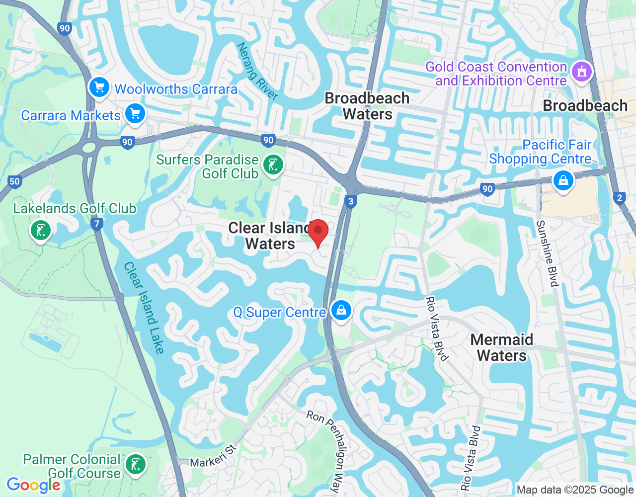 Bon Aire Ct, Clear Island Waters QLD 4226, Australia