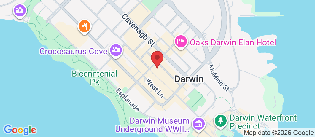 Level 1/48-50 Smith St, Darwin City NT 0800, Australia