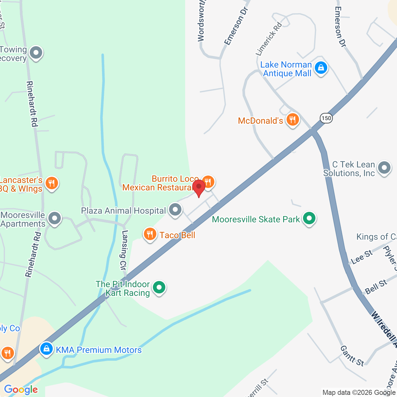 381 E Plaza Dr, Mooresville, NC 28115, USA