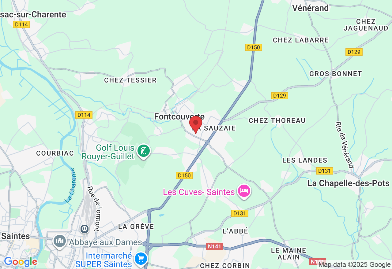 55 Rte du Bourg, 17100 Fontcouverte, France