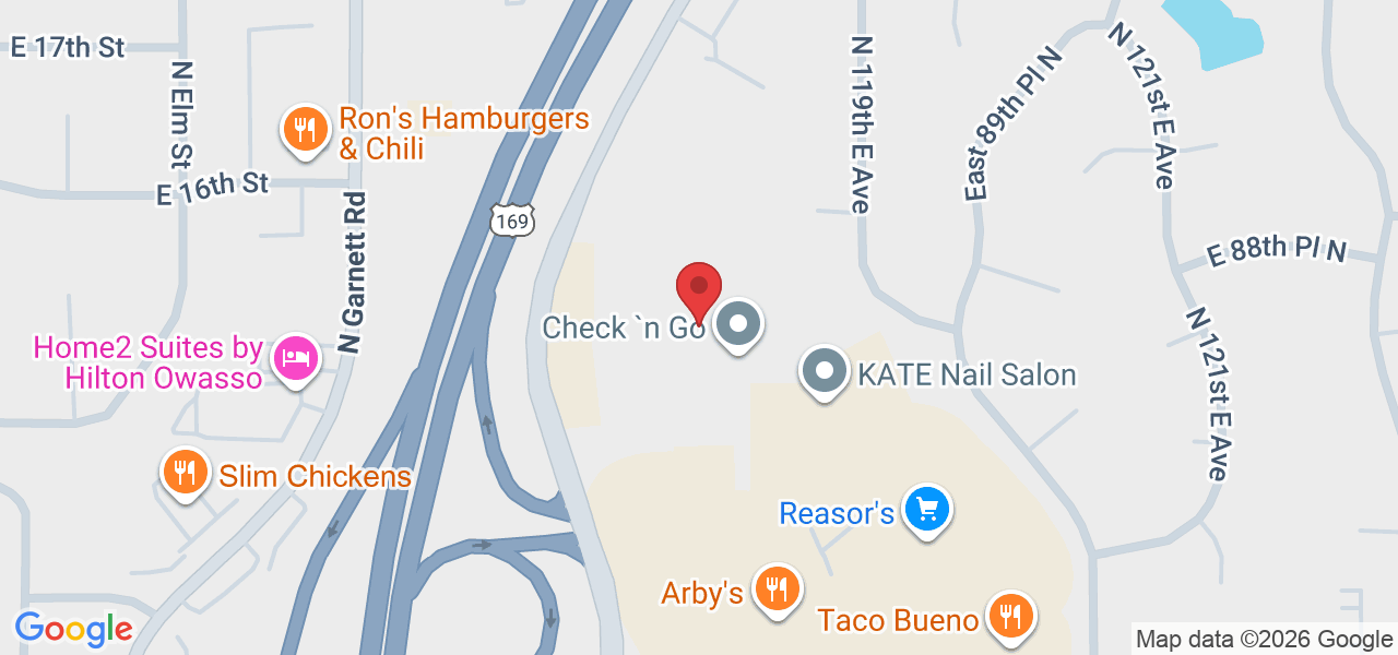 8787 N Owasso Expy suite m, Owasso, OK 74055, USA