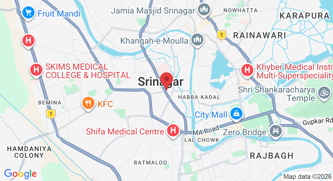 near horticulture park, Karan Nagar, Srinagar, 190010