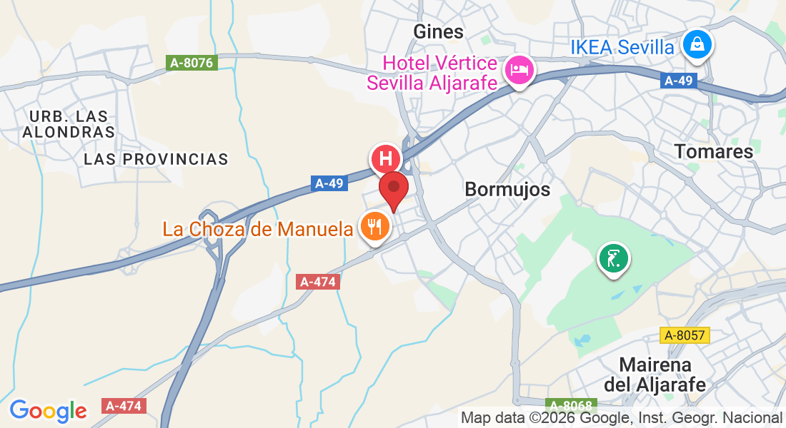 Av. San Juan de Dios, 41930 Bormujos, Sevilla, España