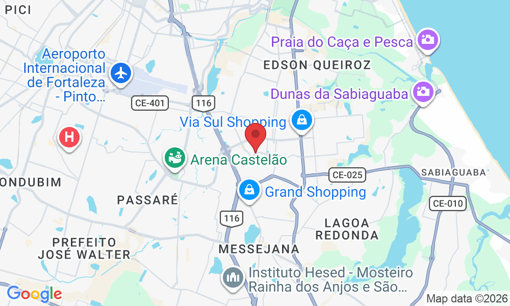 R. Chico Lemos, 1614 - Parque Iracema, Fortaleza - CE, 60824-042, Brasil