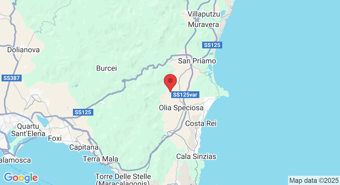 Via Annunziata, 7, 09040 Castiadas SU, Italia