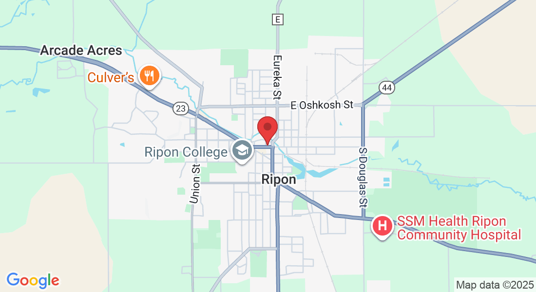 118 E Jackson St, Ripon, WI 54971, USA