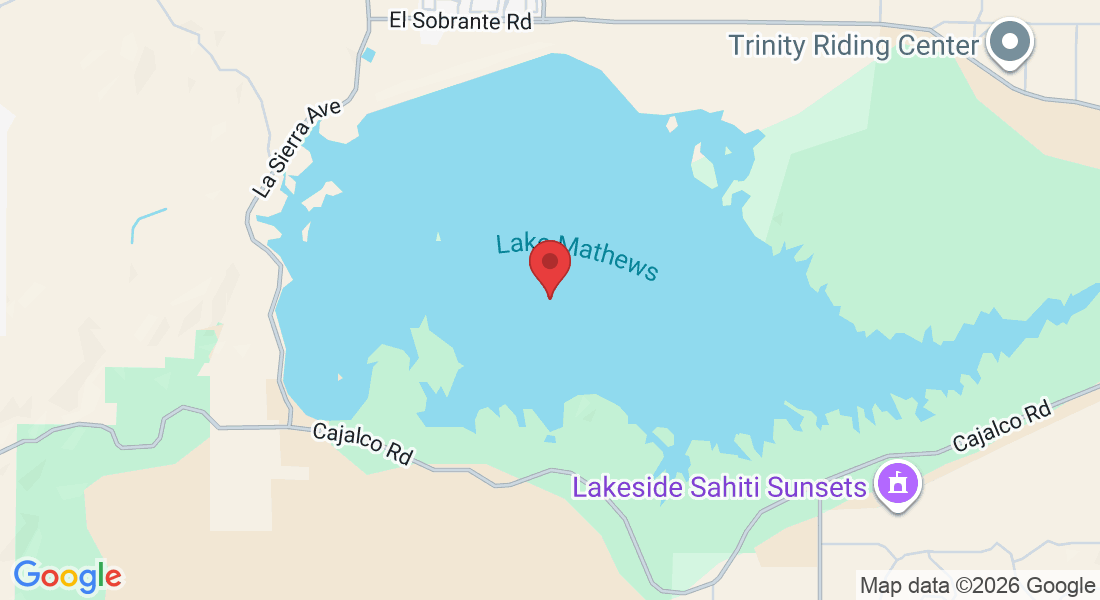 Lake Mathews, California, USA