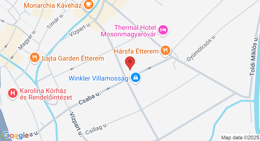Mosonmagyaróvár, Károly út 16, 9200 Magyarország