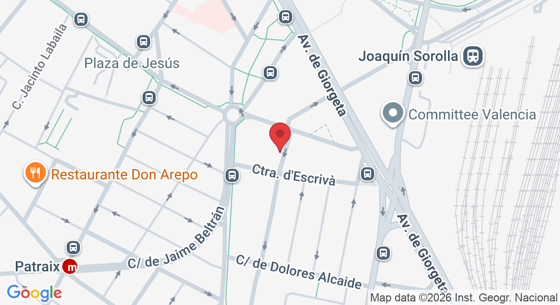 Carrer de Móra de Rubiols, 16, Jesús, 46007 València, Valencia, España