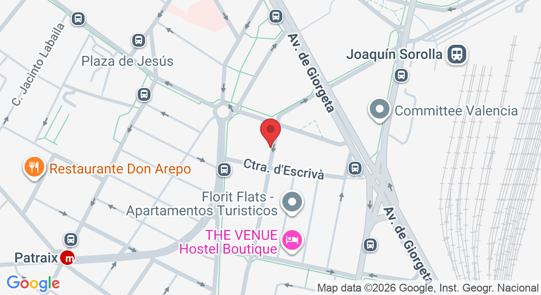 Carrer de Móra de Rubiols, 16, Jesús, 46007 València, Valencia, España