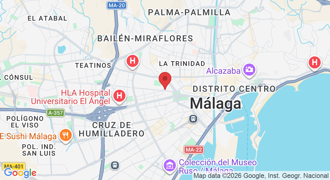 Av. del Obispo Angel Herrera Oria, 20, Cruz de Humilladero, 29007 Málaga, España